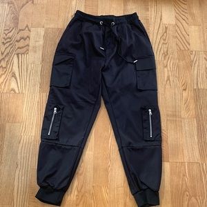Rick Owens silk jogger pants